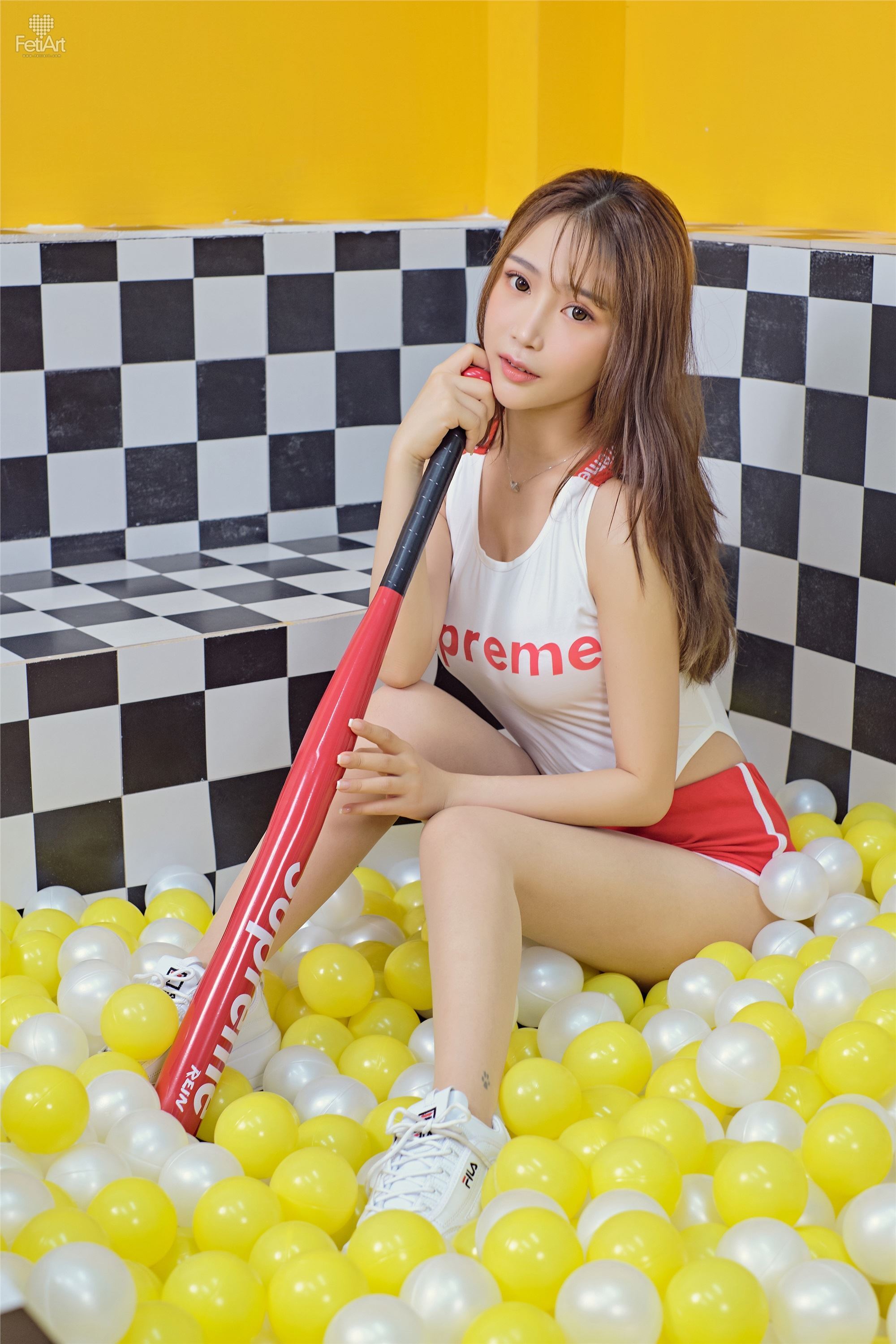 FetiArt尚物集 NO.00004 Wanna Play Baseball MODEL-Bowie